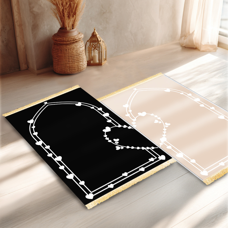 Maranta Prayer Plant - VIKAMA2Luxury Islamic couple prayer mat set
