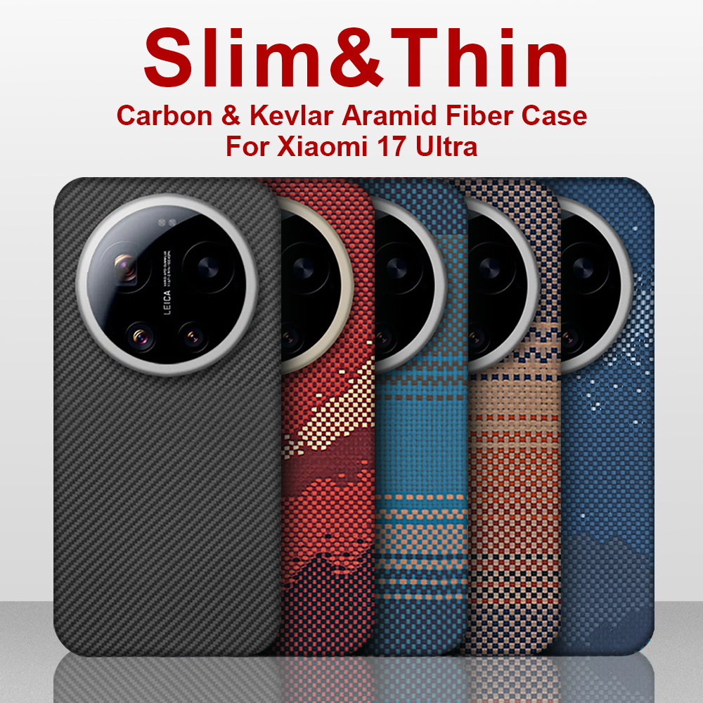 Aglaonema Red - 600D Real-thin Carbon Fiber Phone Case