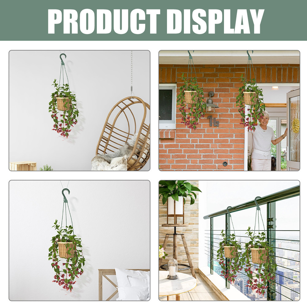 5Pcs Hanging Planter Hooks Set - Spider Plant Hanging incelemesi ve fiyatı