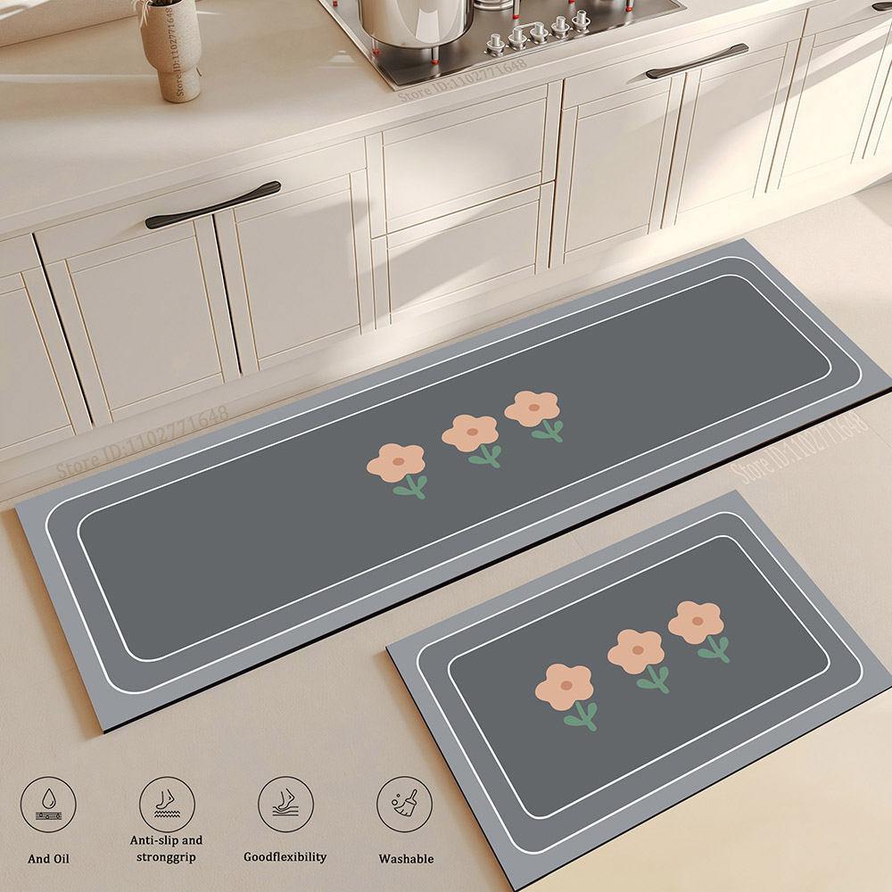 Flower Kitchen Mat Anti-Fatigu - Maranta Prayer Plant incelemesi ve fiyatı
