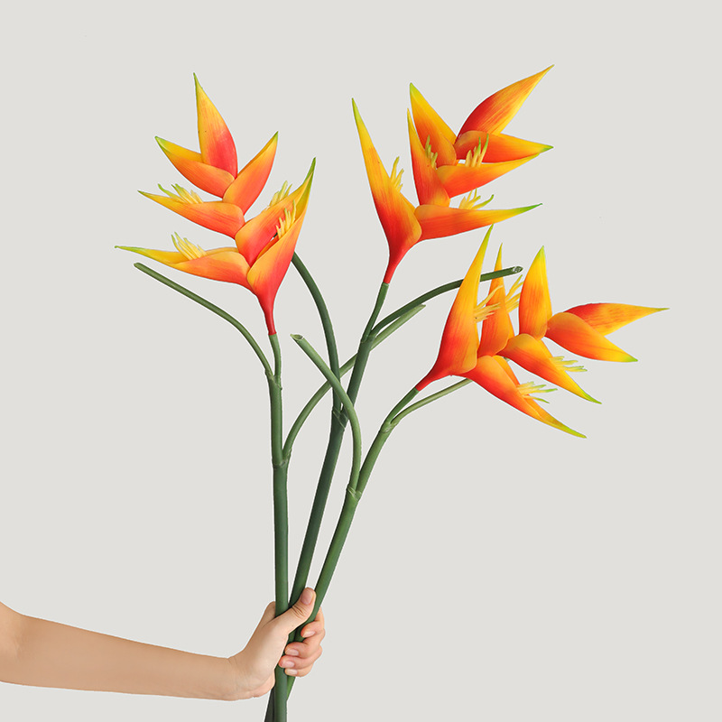 1PCS 85cm Artificial Strelitzi - Bird Paradise Strelitzia incelemesi ve fiyatı