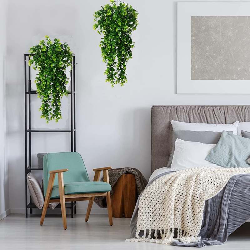 1Pcs Artificial 5Forks Rattan  - Pilea Peperomioides incelemesi ve fiyatı