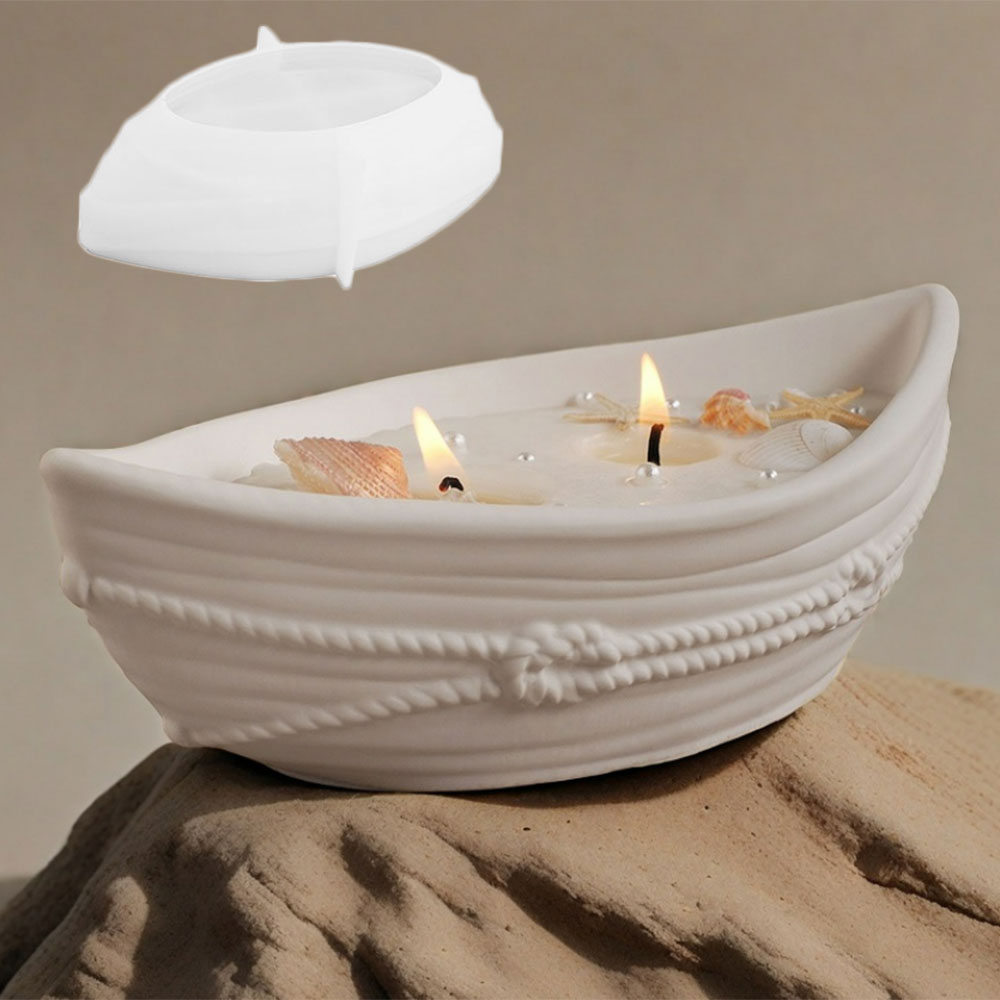 Canoe Shaped Storage Box Silic - Echeveria Succulent incelemesi ve fiyatı