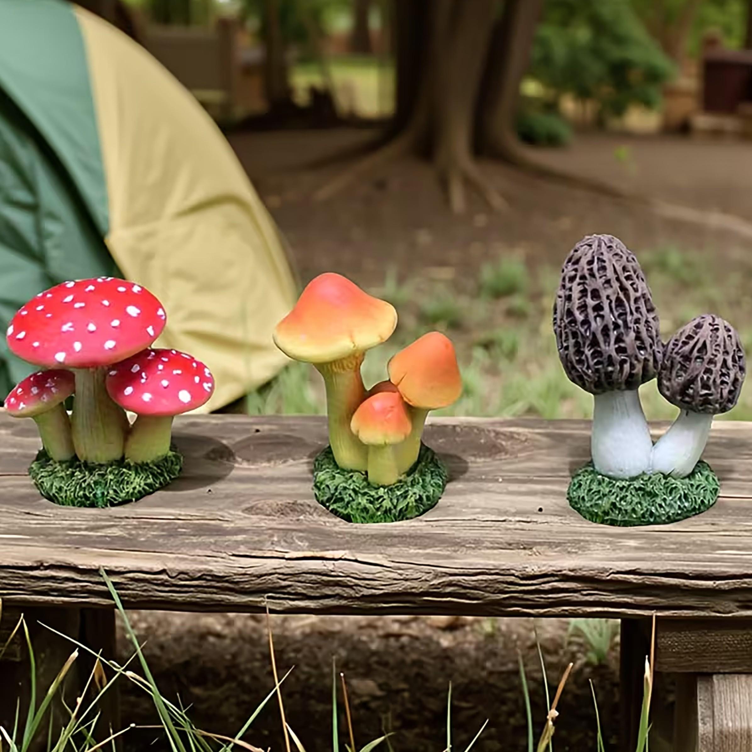 1 Set of 3pcs Artificial Mushr - Echeveria Succulent incelemesi ve fiyatı