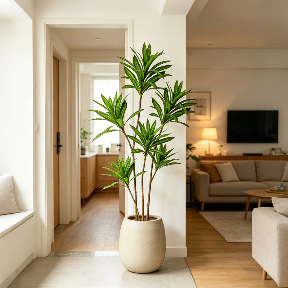 66-98cm Large Artificial Palm  - Dracaena Marginata incelemesi ve fiyatı
