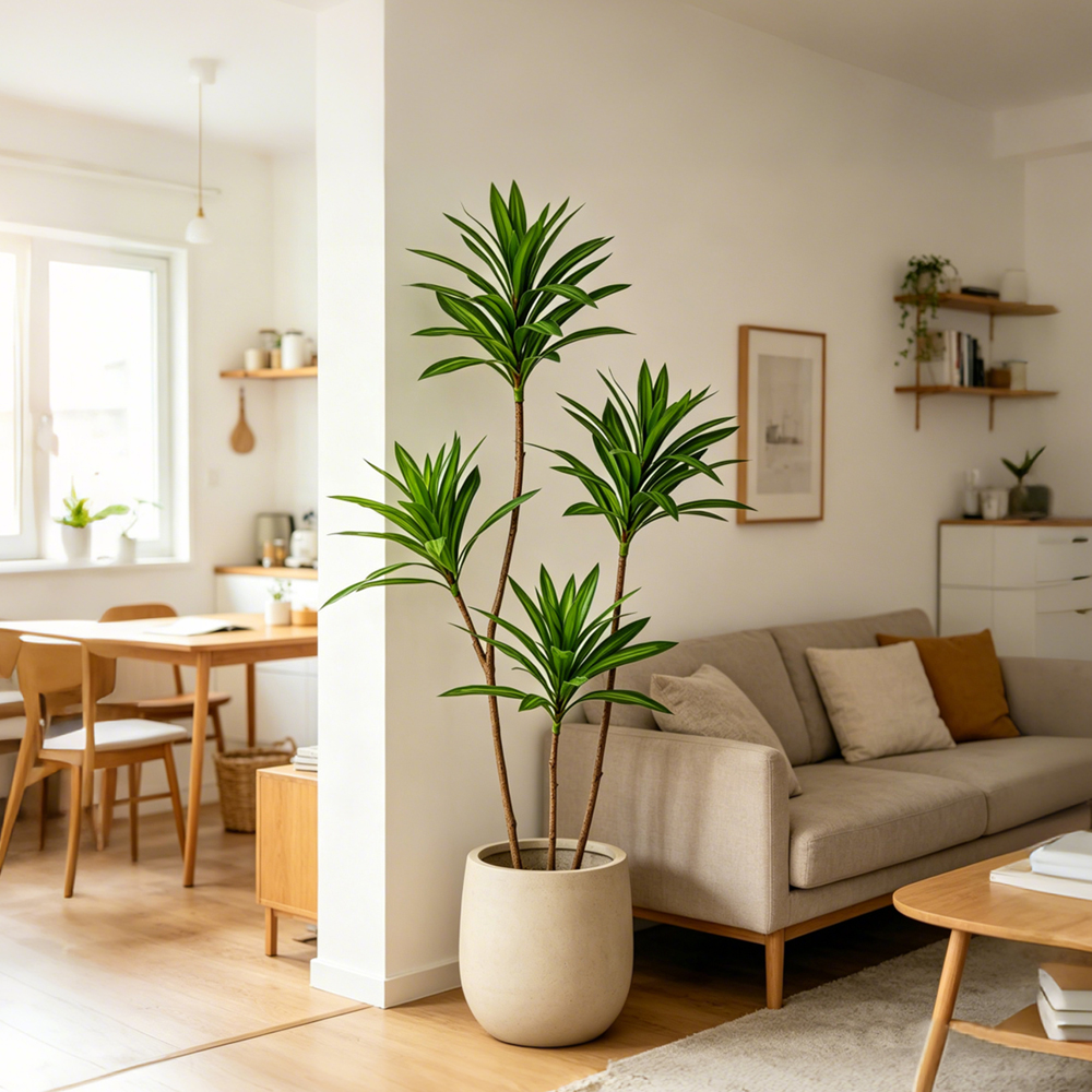 66-98cm Large Artificial Palm  - Dracaena Marginata incelemesi ve fiyatı