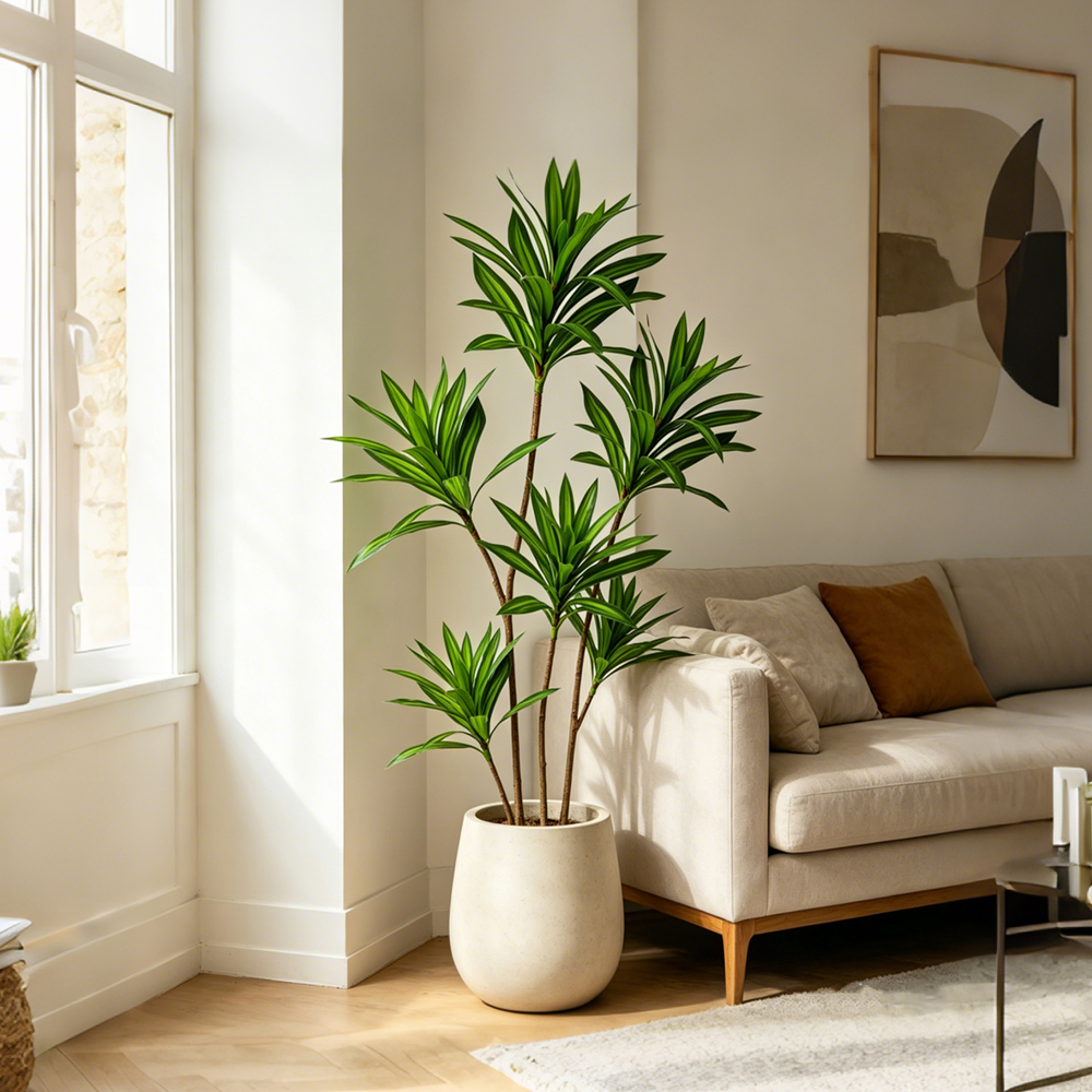 66-98cm Large Artificial Palm  - Dracaena Marginata incelemesi ve fiyatı