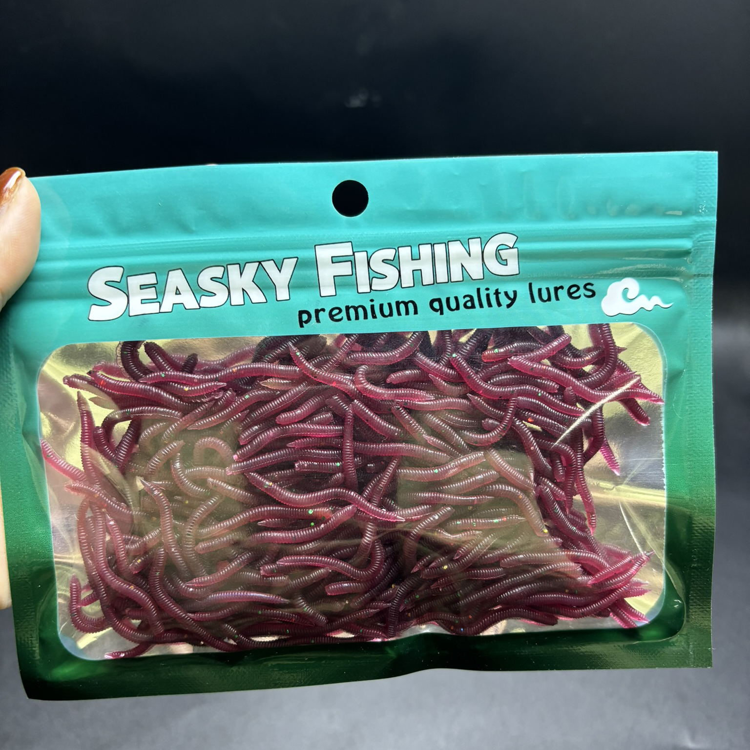 100-200pcs Soft Lure Bass Brea - Aglaonema Red incelemesi ve fiyatı