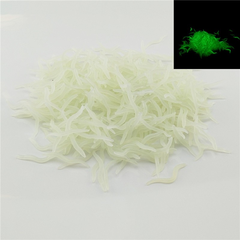 60pcs 4cm Fishing Silicone Lum - Aglaonema Red incelemesi ve fiyatı