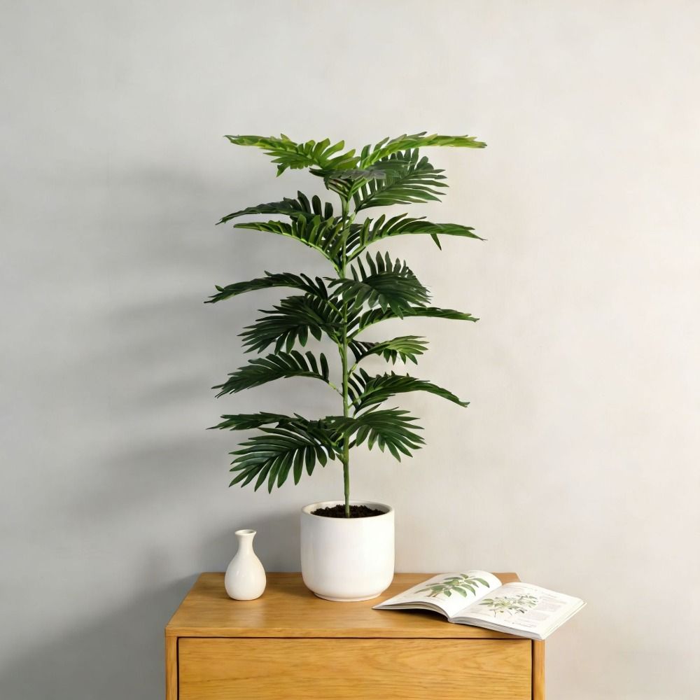 Green Plastic Artificial Ficus - Ficus Lyrata Tree incelemesi ve fiyatı