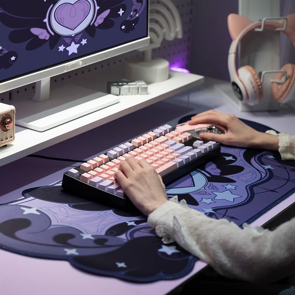 VIKAMA Mouse Pad Desk Mat Irre - Tradescantia Purple incelemesi ve fiyatı