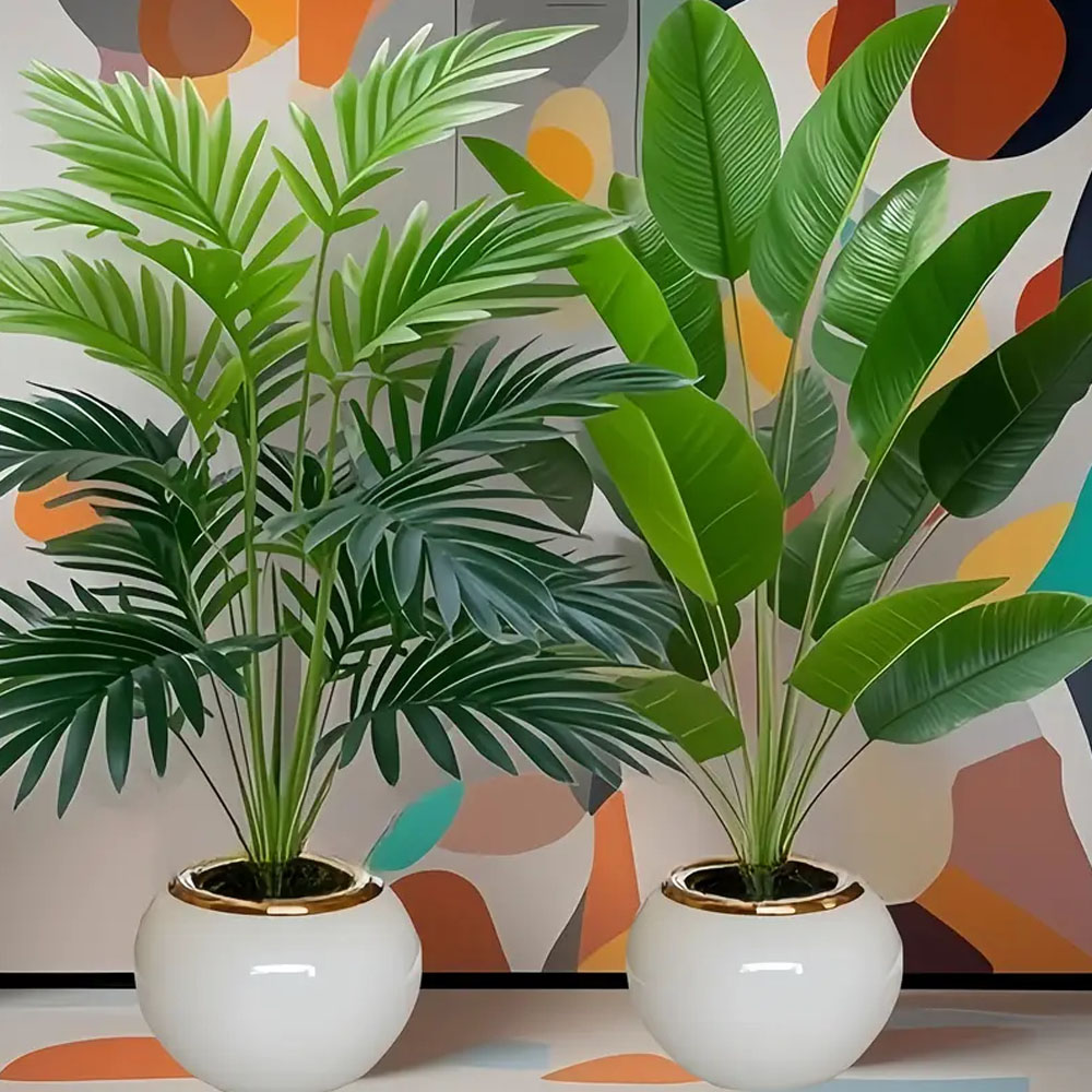 2Pcs Outdoor Artificial Green  - Dracaena Marginata incelemesi ve fiyatı