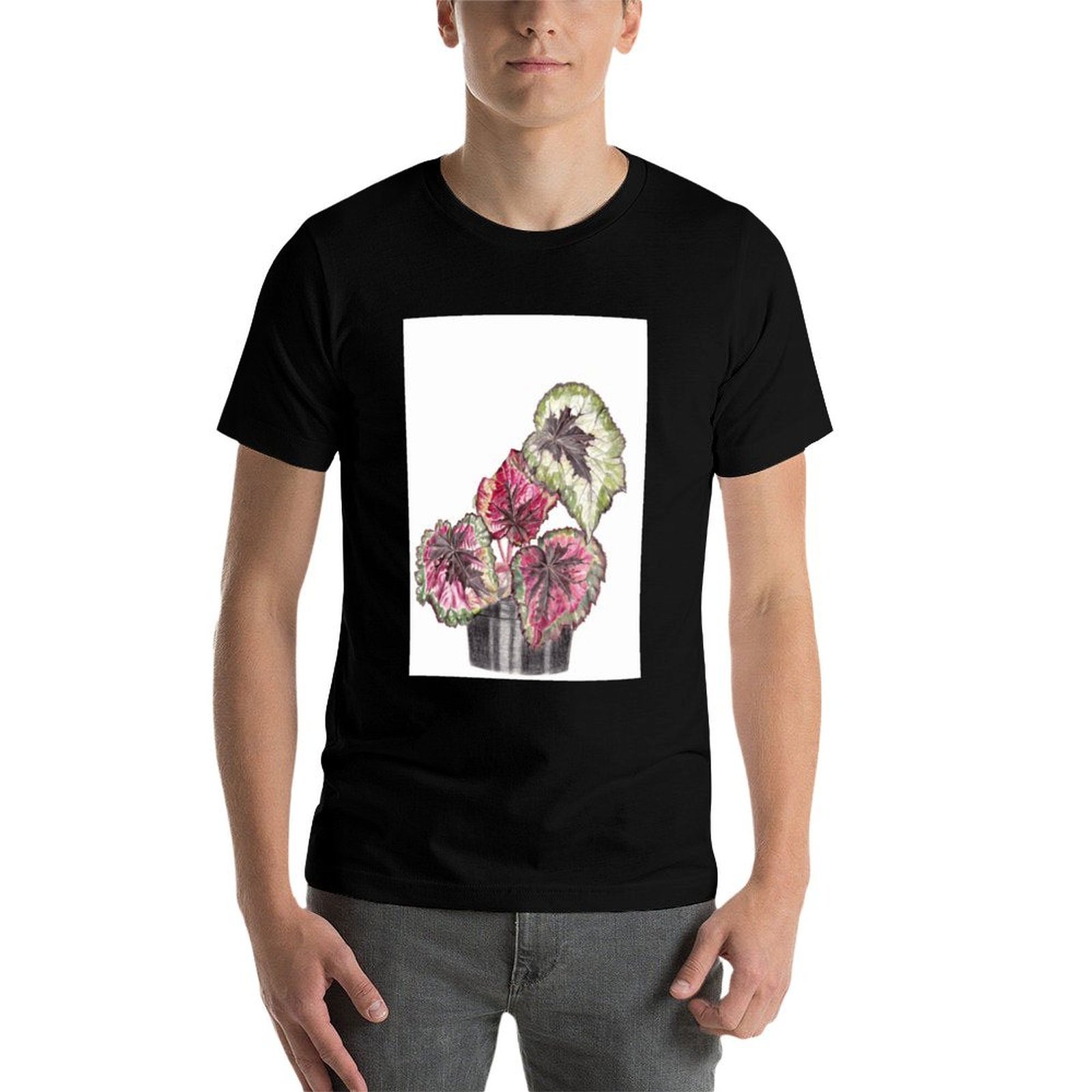 Begonia Rex T-Shirt Simple Gra - Begonia Rex incelemesi ve fiyatı